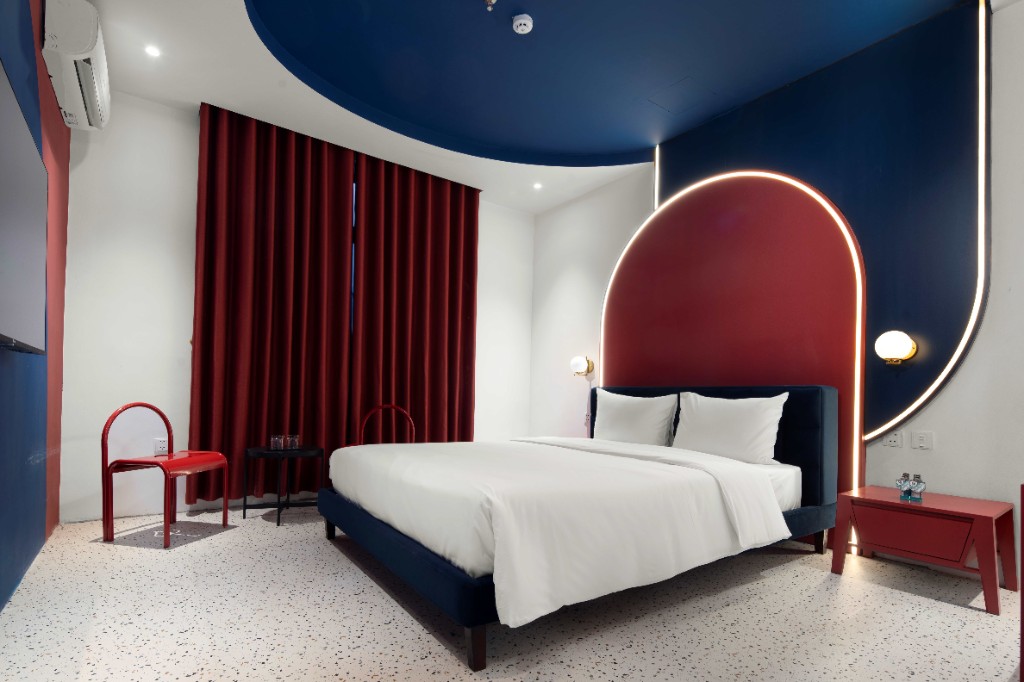 Phòng nghỉ sạch sẽ tại Jacayl Hotel gần Bệnh viện K Tân Triều